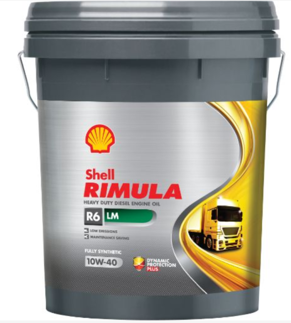 10W 40 - ACEITE RIMULA - R6 LM - 20 LITROS WOLVER