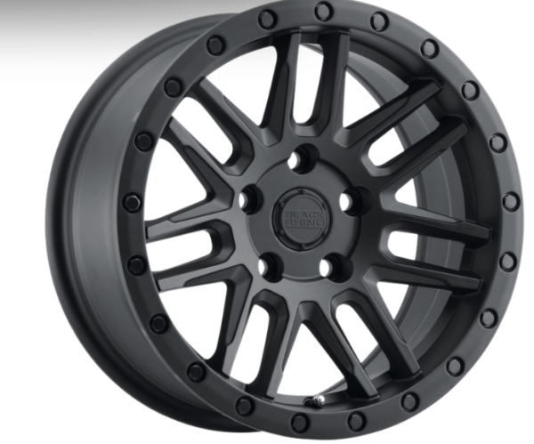 BLACK RHINO ARCHES MATTE BLACK 15×7.0 5×100/15